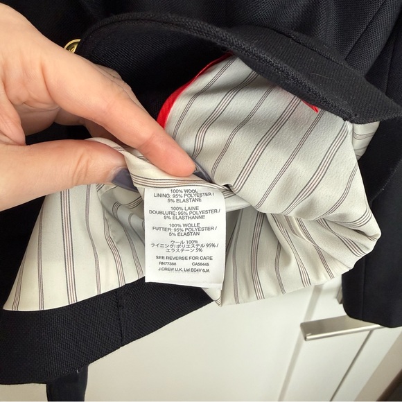 J. Crew - Rhodes Blazer in Italian wool - Navy - Picture 7 of 16